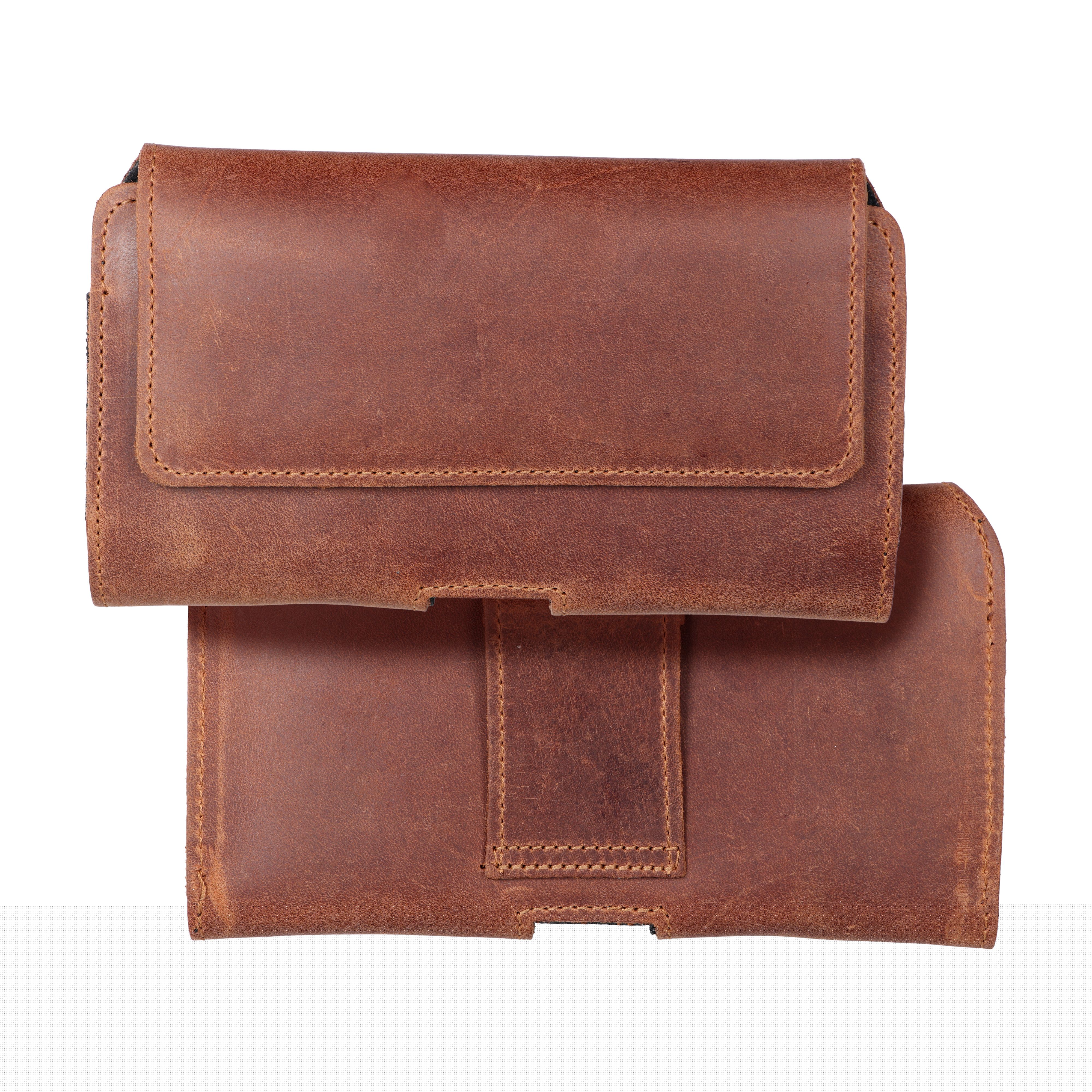 ROYAL Crazy Horse Universal-Gürtelholster aus Leder XL