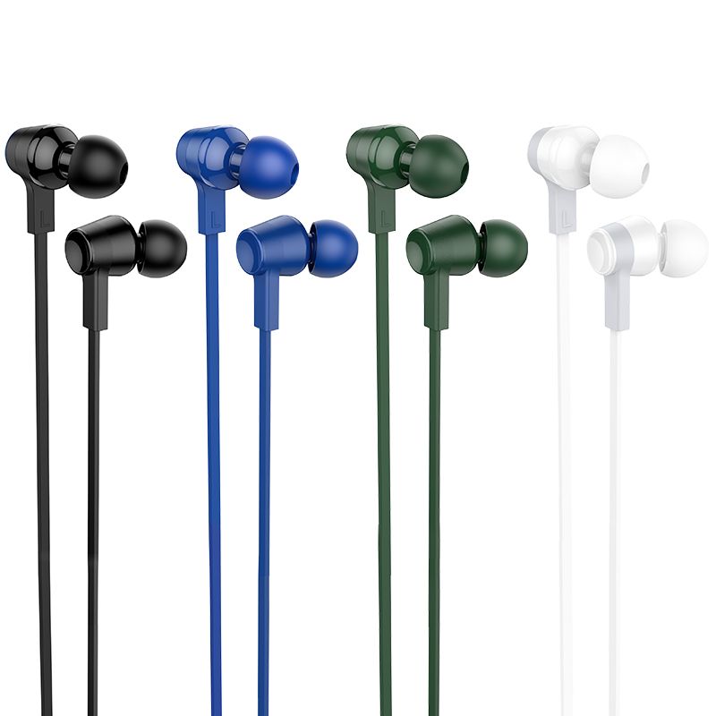 Hoco M86 weiße kabelgebundene In-Ear-Kopfhörer mit 3,5-mm-Klinkenstecker