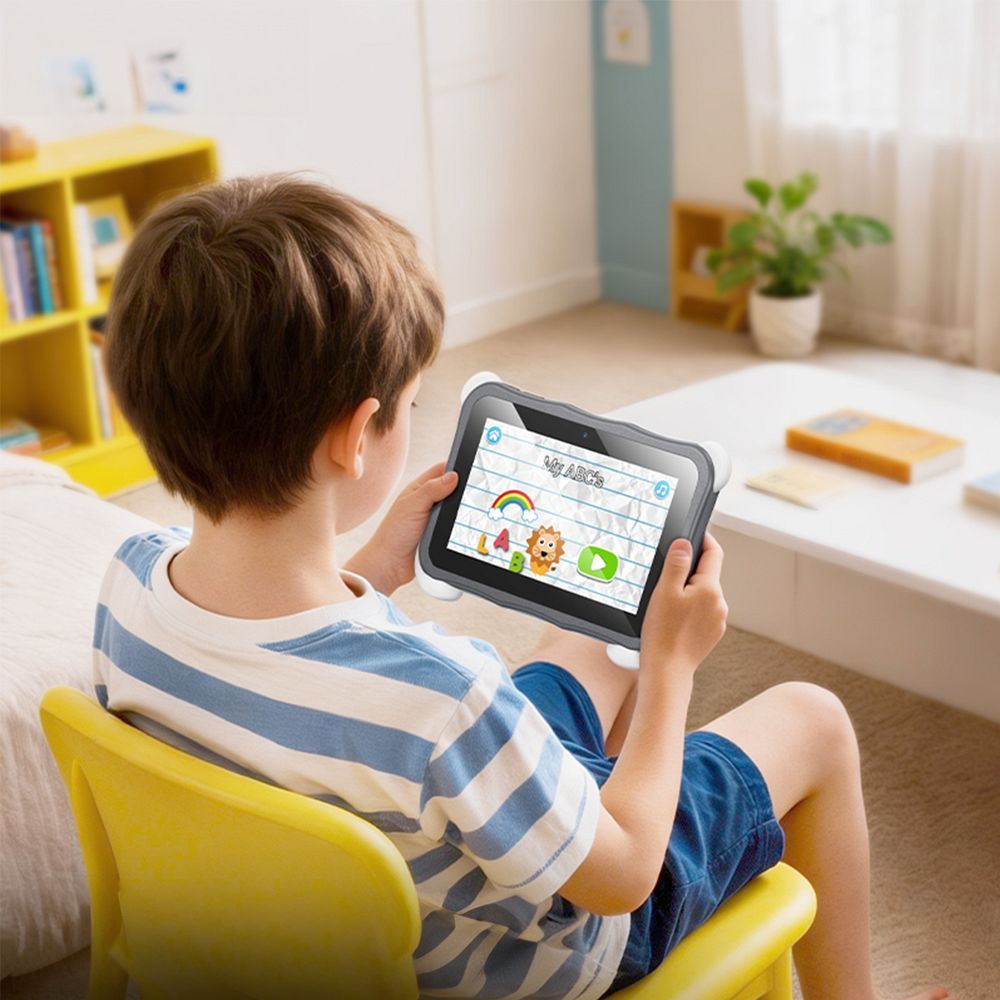 Kinder-Tablet 7,0 Zoll, 4 GB/32 GB, Hoco HD, Wi-Fi, Android 12 A16