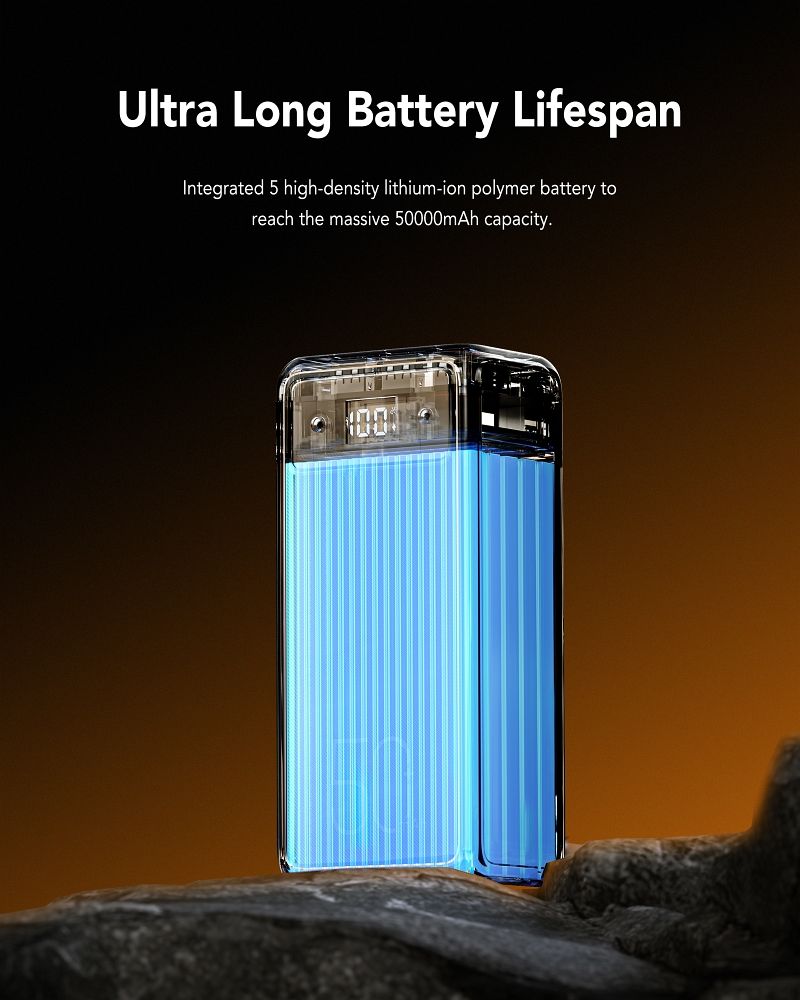 Powerbank Veger Tank Lite (W5001) PD QC3.0 5A 22,5W 50.000 mAh