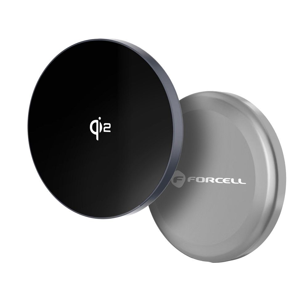 Smart Charge USB-C Qi2 15W MagSafe-kompatibles induktives Ladegerät mit abnehmbarem 1,5 m Kabel, Silber