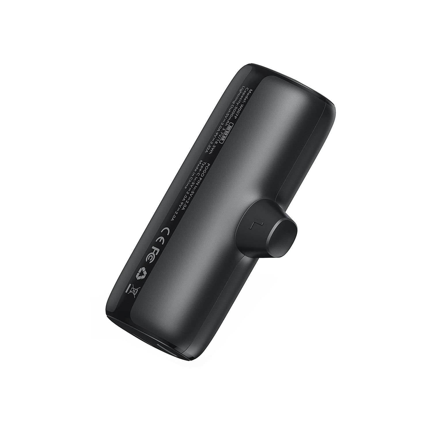 Veger Pogo Powerbank (W007CK) 4er-Set 5000 mAh schwarz TYP C + Lightning