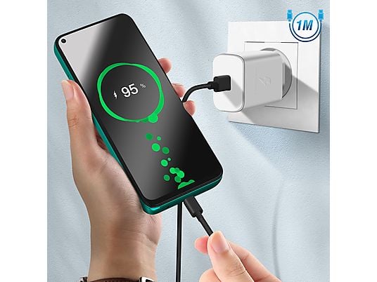 SAMSUNG EP-T1510 Schnellladeadapter + Ladekabel SET 45W 
