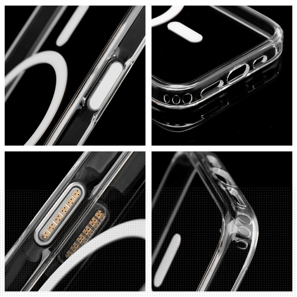 TPU Cover Clear Mag Cover Elite transparent (STR / NICHT VERGELBEN / KAMERA-STEUERTASTE)