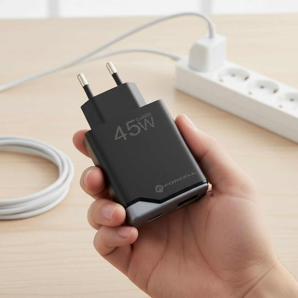 Ultra Slim GaN III Handy-Ladegerät 2 x USB C PD QC4.0 3A 45W B245201(2C)