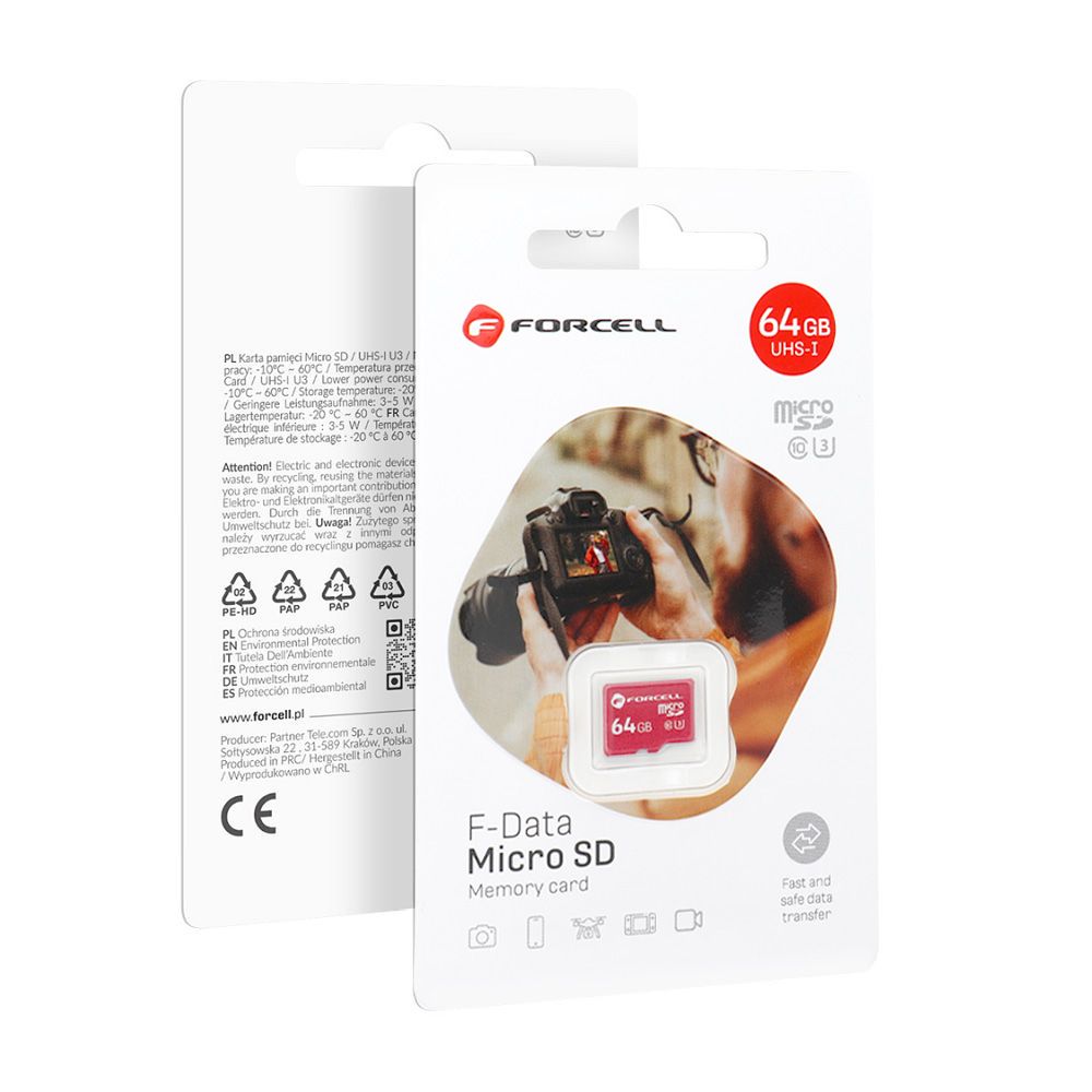 Speicherkarte 64GB UHS-I U3 Klasse 10