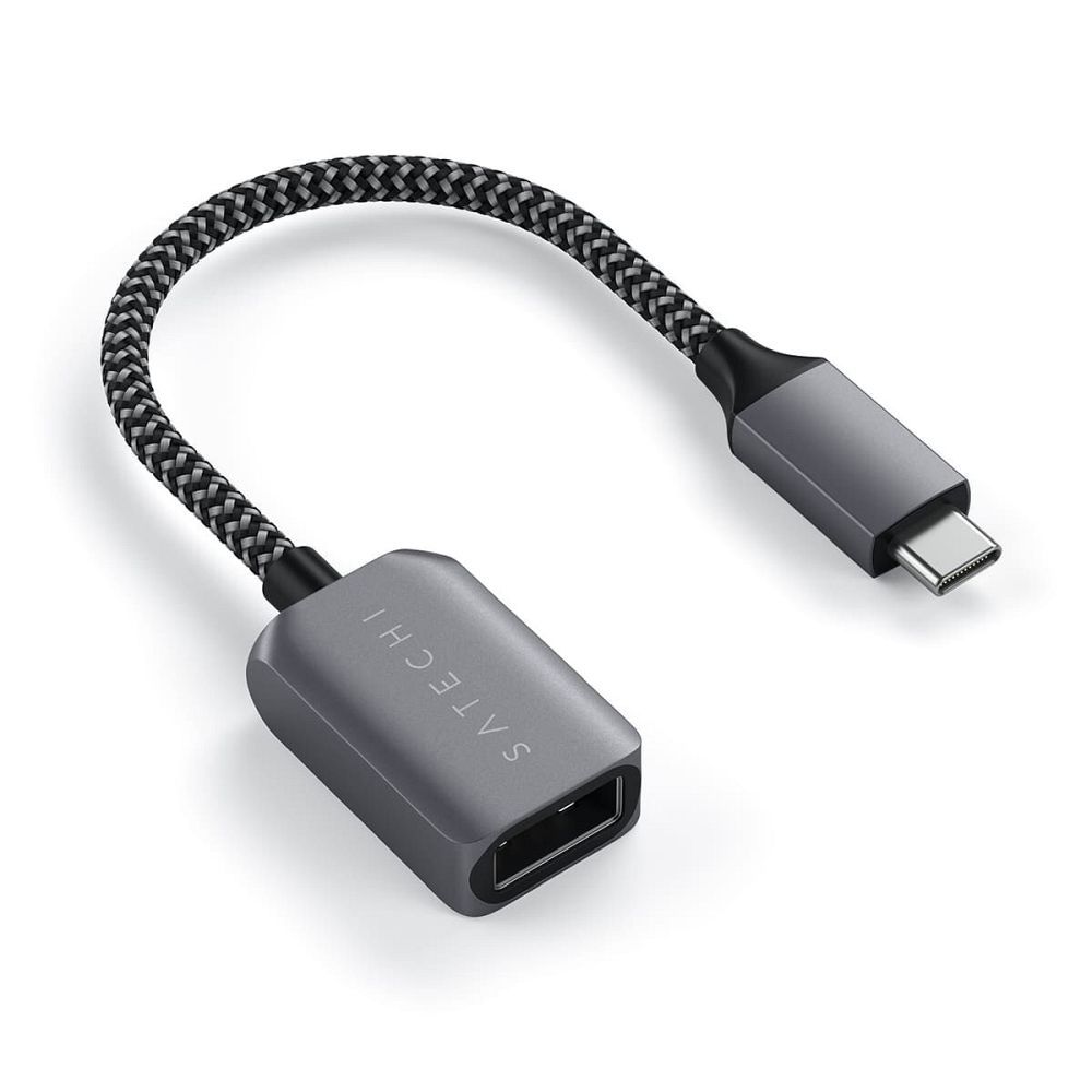 USB-C-auf-USB-A-Adapter Satechi ST-UCATCM Spacegrau
