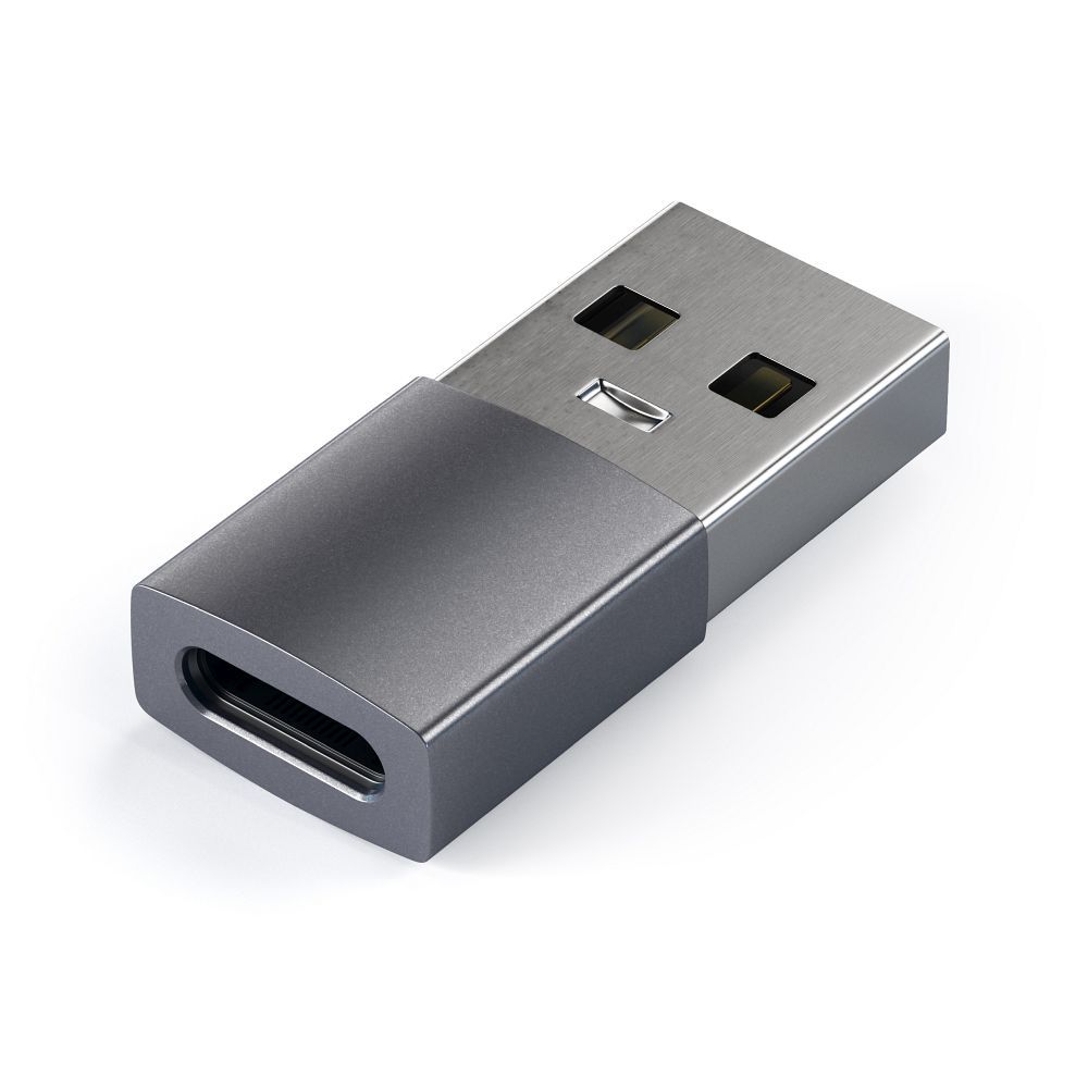Satechi ST-TAUCM USB-A/USB-C-Adapter, Space Grau