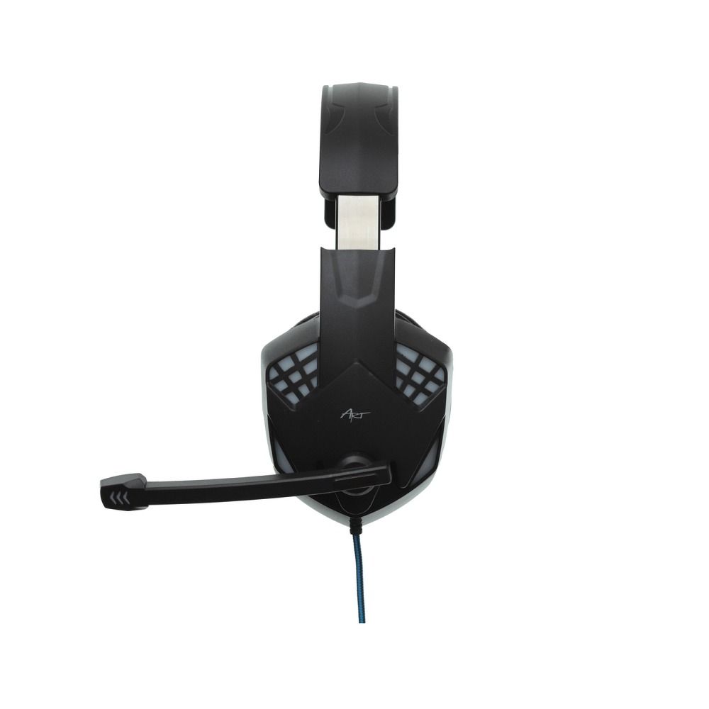 Kabelgebundener On-Ear-Kopfhörer mit 3,5-mm-Klinkenstecker und USB-A-Anschluss, Art Gaming-Kopfhörer mit Mikrofon, Modell G11