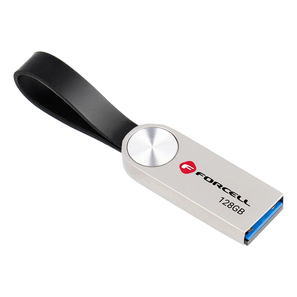 USB-Stick 128 GB USB 3.2 Gen 1 (USB-A) Metallsilber