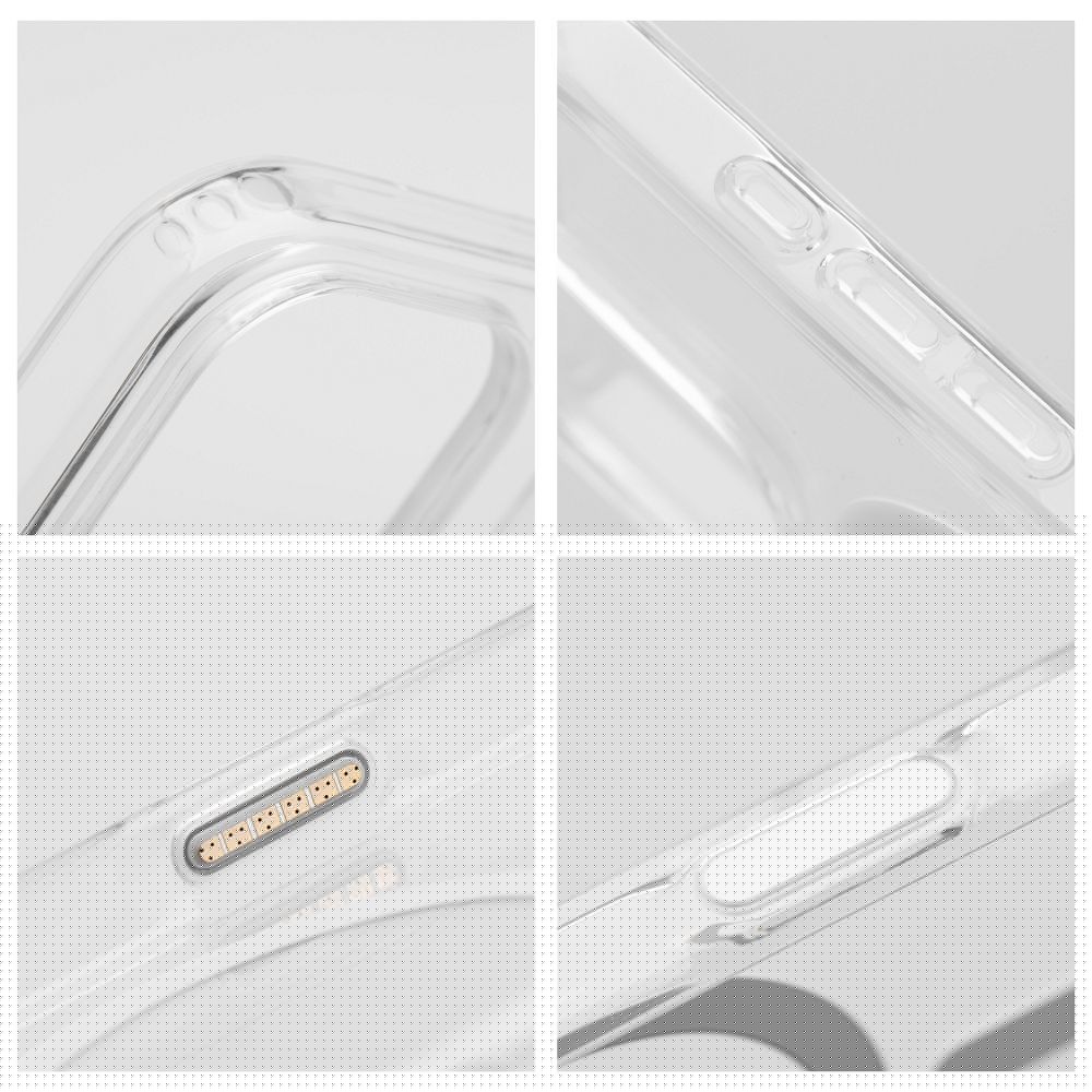 TPU Cover Clear Mag Cover Elite transparent (STR / NICHT VERGELBEN / KAMERA-STEUERTASTE)