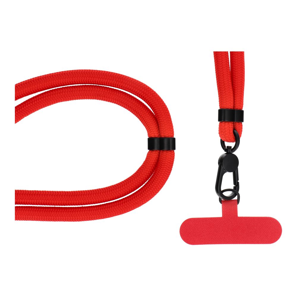 SWING (8mm) Telefonanhänger mit verstellbarer Länge / Kordellänge 165cm (max 82,5cm in Schlaufe) / für Schulter oder Hals 