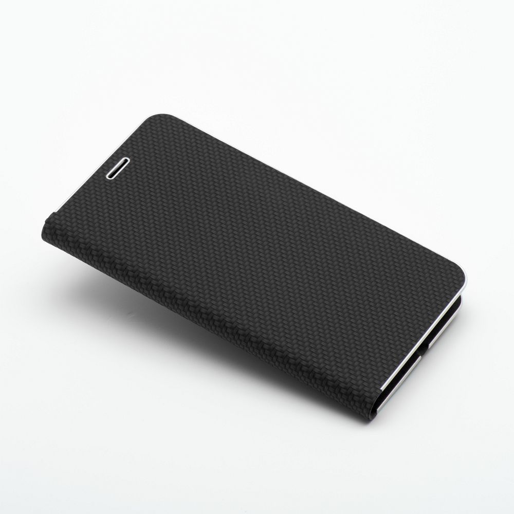 Bookcover Luna Carbon für alle Handymodelle