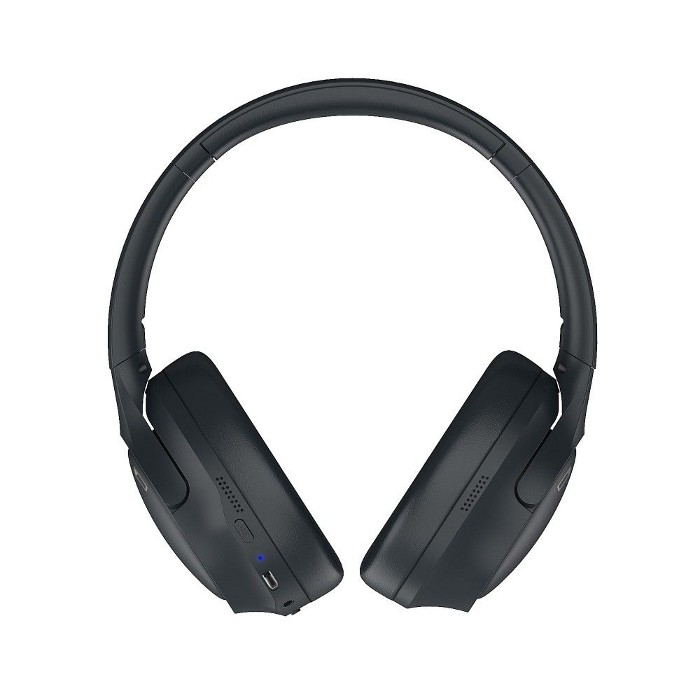 Forcell F-Audio Vibe ANC + ENC + TUYA APP Kabellose On-Ear-Kopfhörer Schwarz
