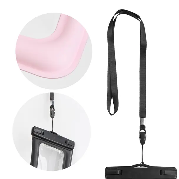 Wasserdichte Handytasche mit Kunststoffverschluss AIRBAG