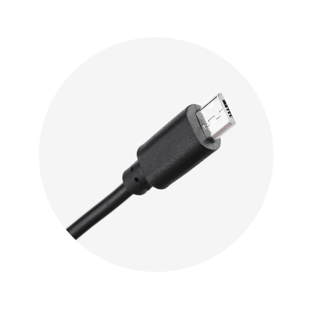 USB-A 2A 10W Handy-Wandladegerät + USB-A-auf-Micro-USB-Kabel TFK-TC-1100B Schwarz