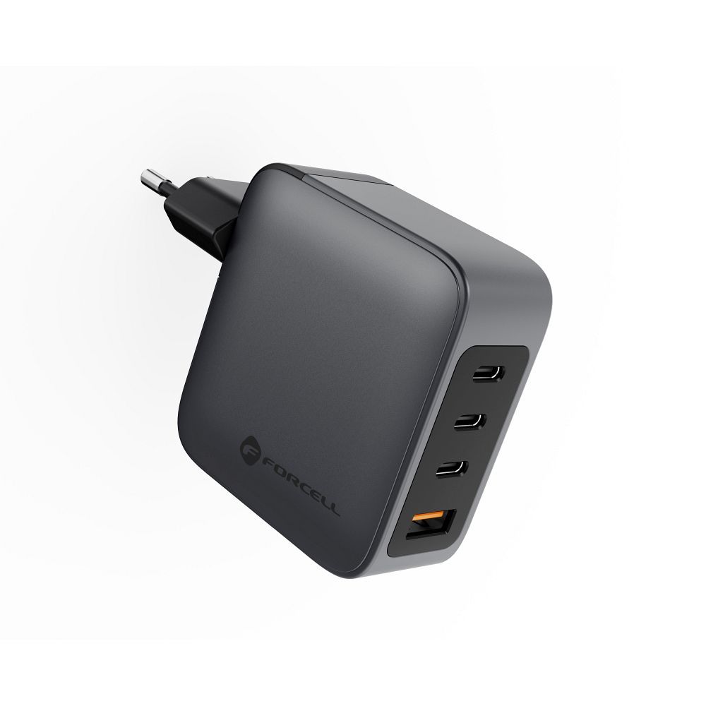GaN Handy-Ladegerät 3 x USB-C + USB-A QC4.0 PD 5A 100W VT-46 
