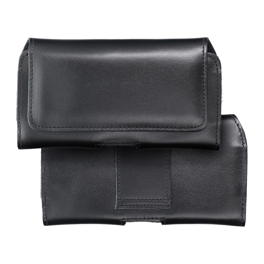 Leder Universal Gürtelholster - ROYAL / schwarz - Größe 2XL