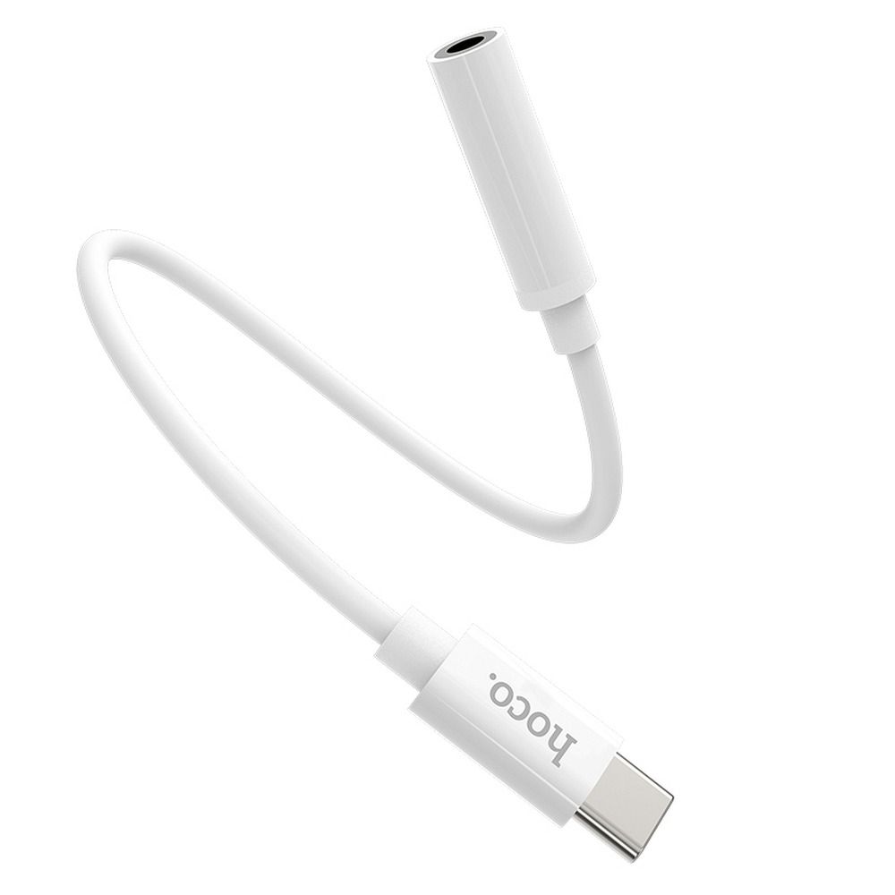 Adapter HF / Audio Typ C - Klinkenstecker 3,5 mm LS30 weiß