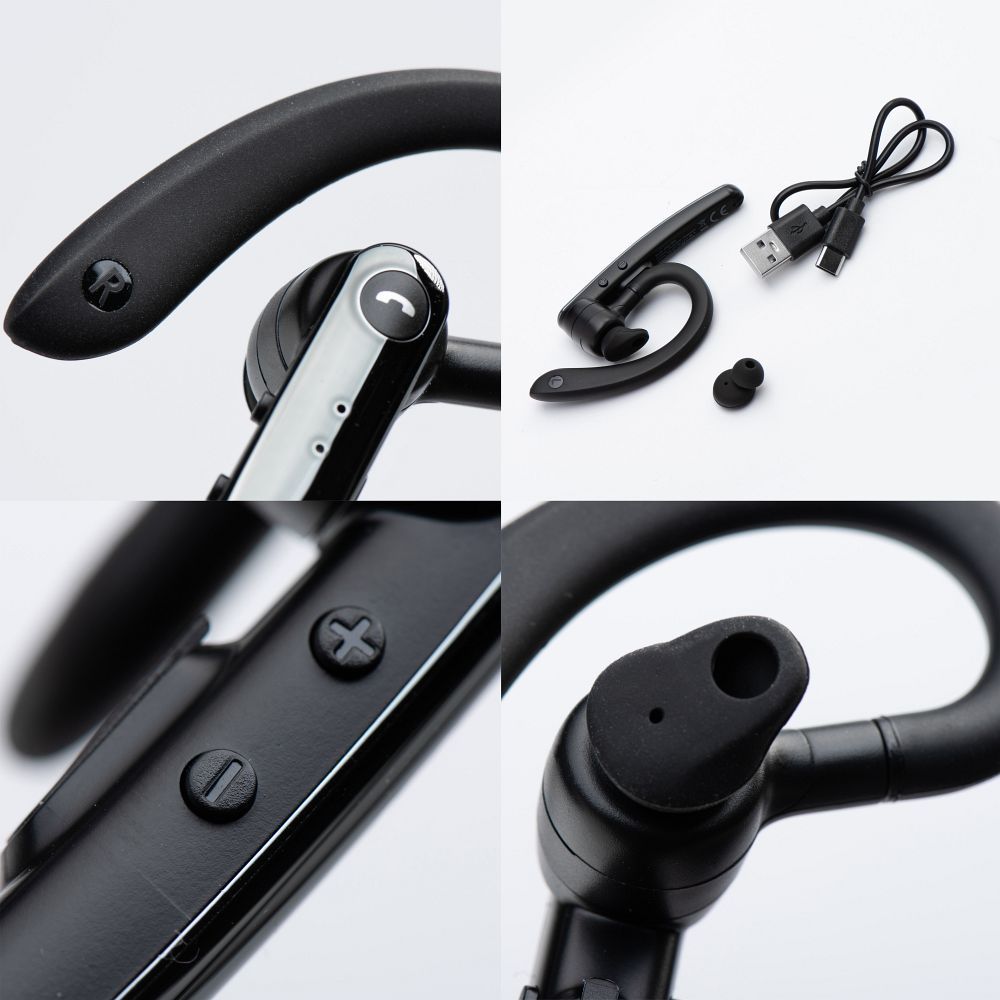 Kabelloser Mono-Ohrhörer (ENC, Multipoint, BT 6.0 + EDR, 90 mAh) FORCELL Orion Slim