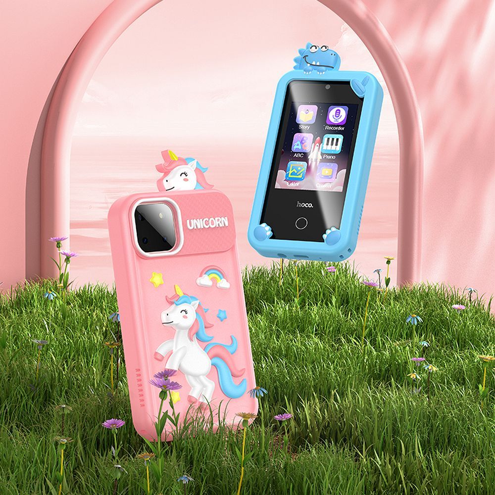 Kindertelefon 2,8" Hoco Y103 blau