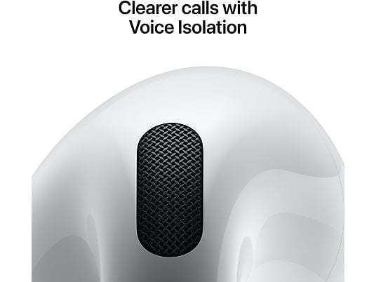 APPLE AirPods 4 mit aktiver Geräuschunterdrückung