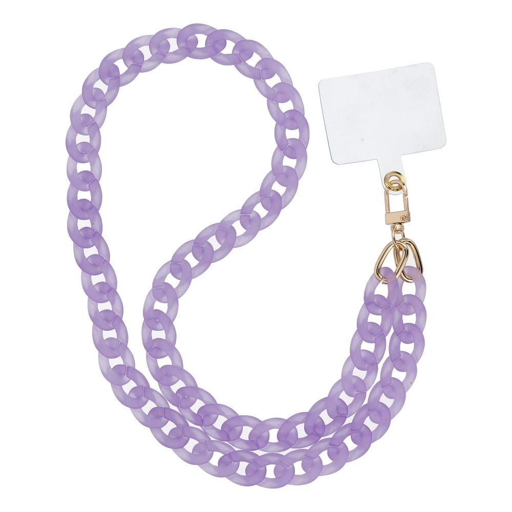 PANAMA LANGES Handy-Lanyard, Handy-Anhänger / Kordellänge 80 cm (40 cm in der Schlaufe) / zum Umhängen -