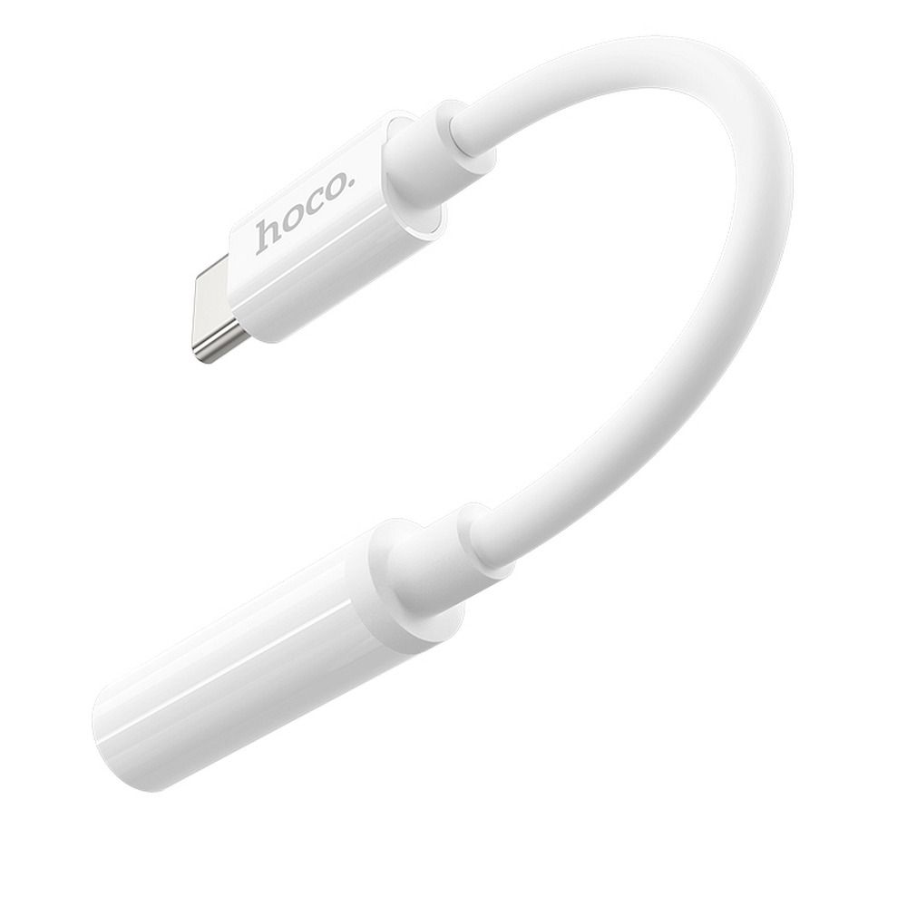 Adapter HF / Audio Typ C - Klinkenstecker 3,5 mm LS30 weiß