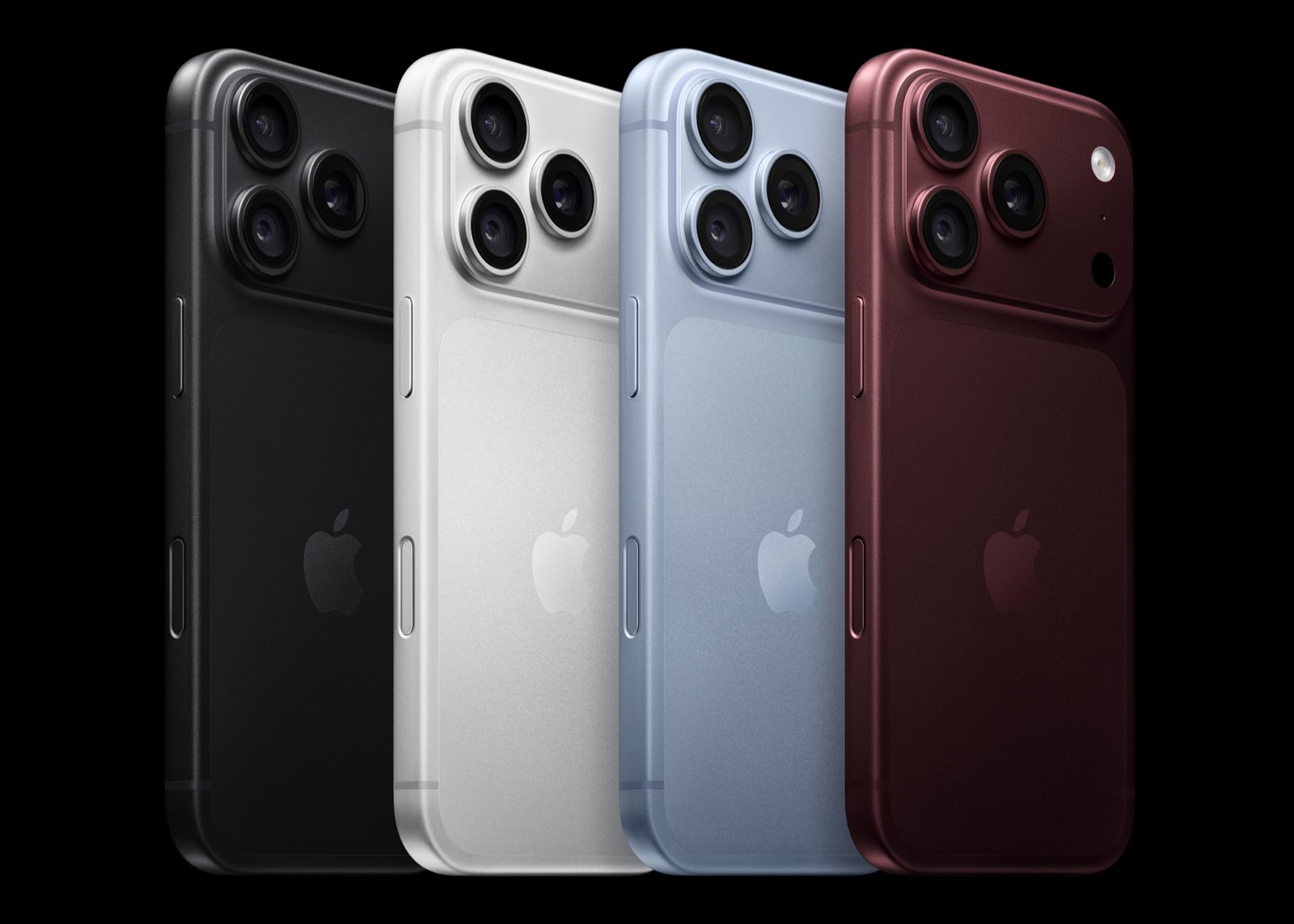 iPhone 18 Pro in Schwarz, Weiß, Blau und Bordeaux — bei Haus des Handys vorbestellen